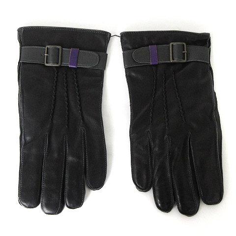 未使用品】 ポールスミス ラムレザー手袋 グローブ