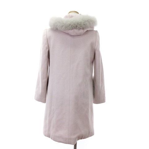 ミッシュマッシュ MISCH MASCH ウールコート ロング丈 フォックス 