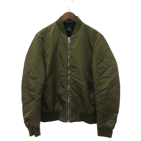 ポールスミス PAUL SMITH PS 美品 MA-1 ブルゾン ナイロンジャケット 