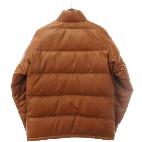 H*”様 A BATHING APE シープスキン ダウンジャケット　レザー A BATHING APE シープスキンレザーダウンジャケット - メルカリ