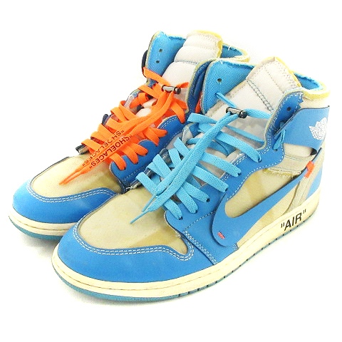 ナイキ NIKE × OFF WHITE オフホワイト コラボ 18SS AIR JORDAN 1 