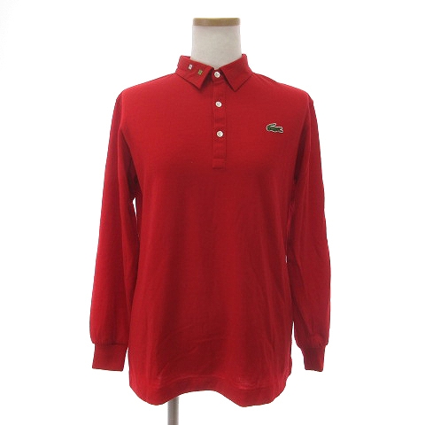 ラコステ LACOSTE ヴィンテージ chemise ポロシャツ 長袖 ロゴ