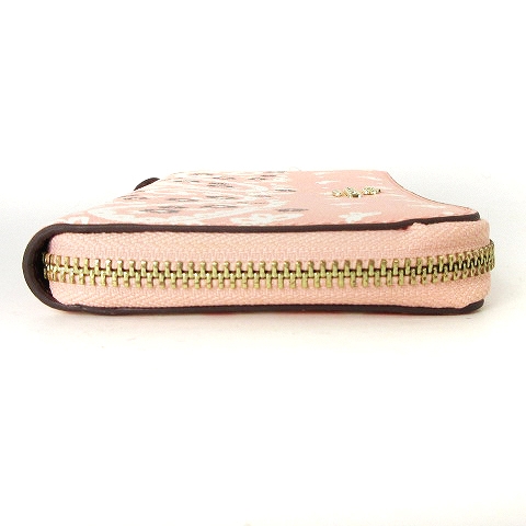 新品未使用❣️ COACH コーチ F59063PVC ペイズリー長財布レディース コーチ COACH 長財布 ラウンドファスナー プリント フラワー レザー F