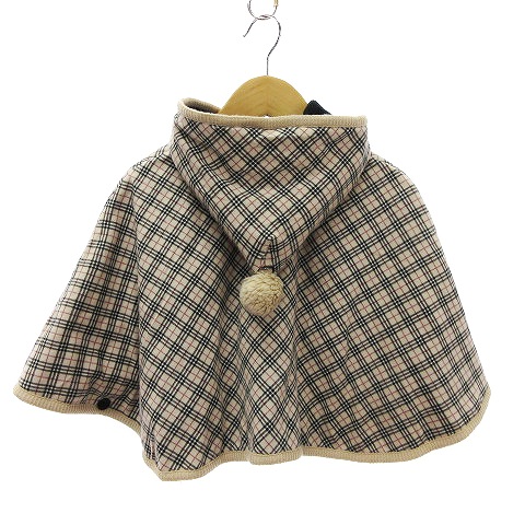 バーバリー ロンドン BURBERRY LONDON ポンチョ ケープ ニット