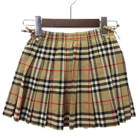 バーバリー ロンドン BURBERRY LONDON プリーツスカート ミニ ノバ 