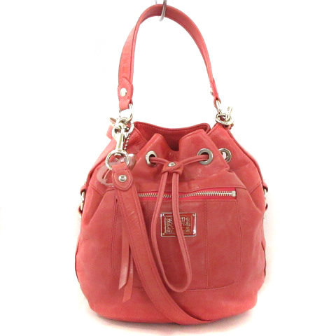 コーチ COACH ポピー シンチ ハンドバッグ ショルダー 2WAY 巾着型 