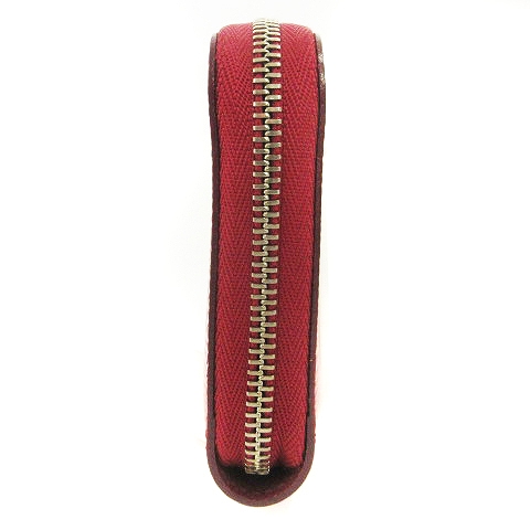 ルイヴィトン M60383 エピ ジッピーコインパース コインケース　レッド系 ルイヴィトン LOUIS VUITTON エピ フューシャ カーフ ジッピー
