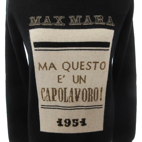 マックスマーラ MAX MARA 美品 白タグ CAPOLAVORO 1951 ニット 