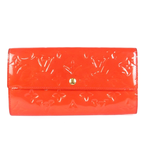 ルイヴィトン LOUIS VUITTON モノグラム ヴェルニ ポルトフォイユサラ 