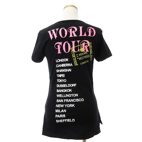 r*0様 Vivienne Westwood WORLD TOUR 半袖Tシャツ ヴィヴィアンウエストウッド Vivienne Westwood WORLD TOUR