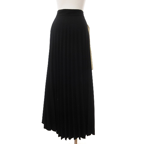 ラインヴァンド LEINWANDE Pleats Wrapped Skirt プリーツラップ  