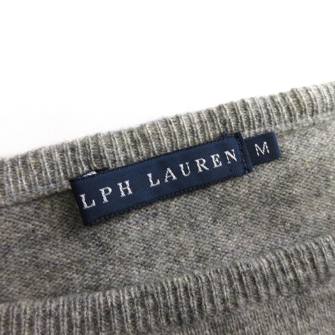 ラルフローレン RALPH LAUREN ニット セーター 七分袖 スクエアネック