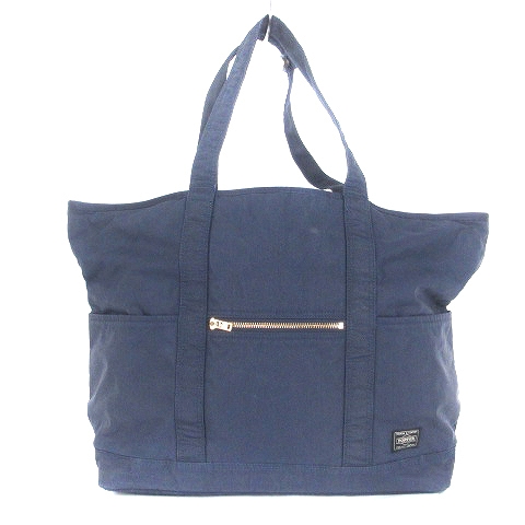 美品 ポーター ドラフト トートバッグ ネイビー PORTER DRAFT 美品 ポーター ドラフト トートバッグ ネイビー PORTER DRAFT