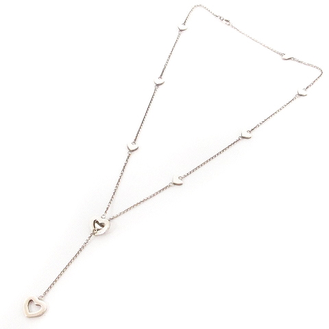 ティファニー シルバー  ハート リンクス ラリアットネックレス 未使用 Tiffany & Co. - ティファニー ハートリンク ラリアット