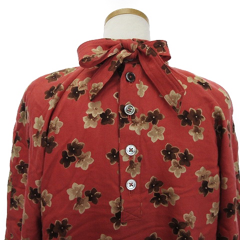 クロエ CHLOE ヴィンテージ ワンピース ロング ミモレ丈 長袖 