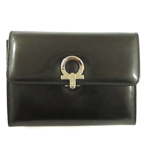 サルヴァトーレフェラガモ Salvatore Ferragamo ミニクラッチバッグ 