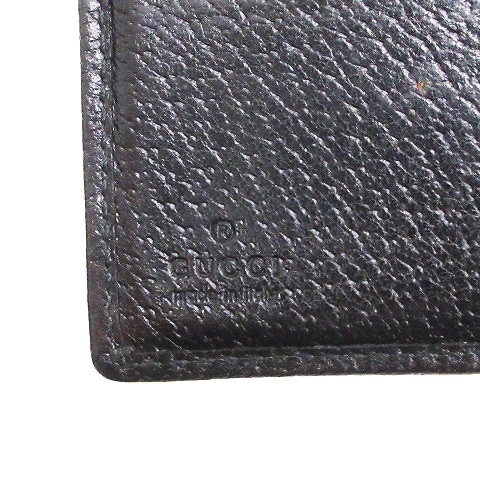 グッチ GUCCI GGキャンバス 二つ折り財布 ウォレット 小銭入れ 札入れ  