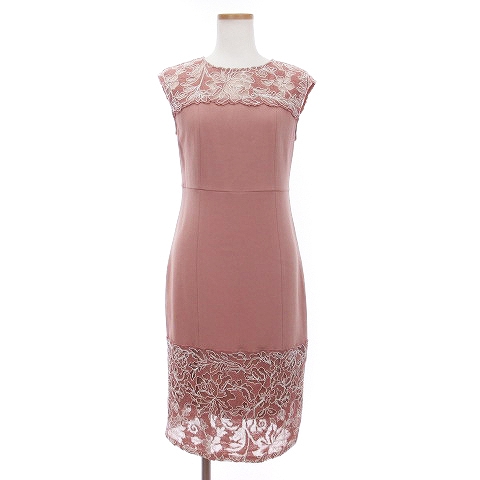 ダイアグラム Diagram ドレス ワンピース ノースリーブ ひざ丈 タイト  