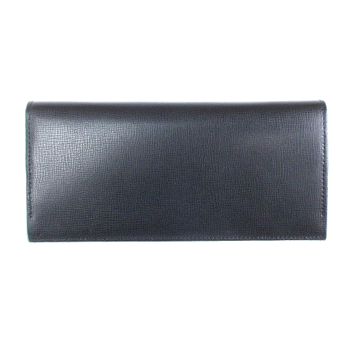 ポールスミス PAUL SMITH 長財布 フラップ カラードエッジ ロゴ