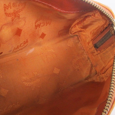 エムシーエム MCM ミニボストンショルダーバッグ ハンド 2WAY クロス  