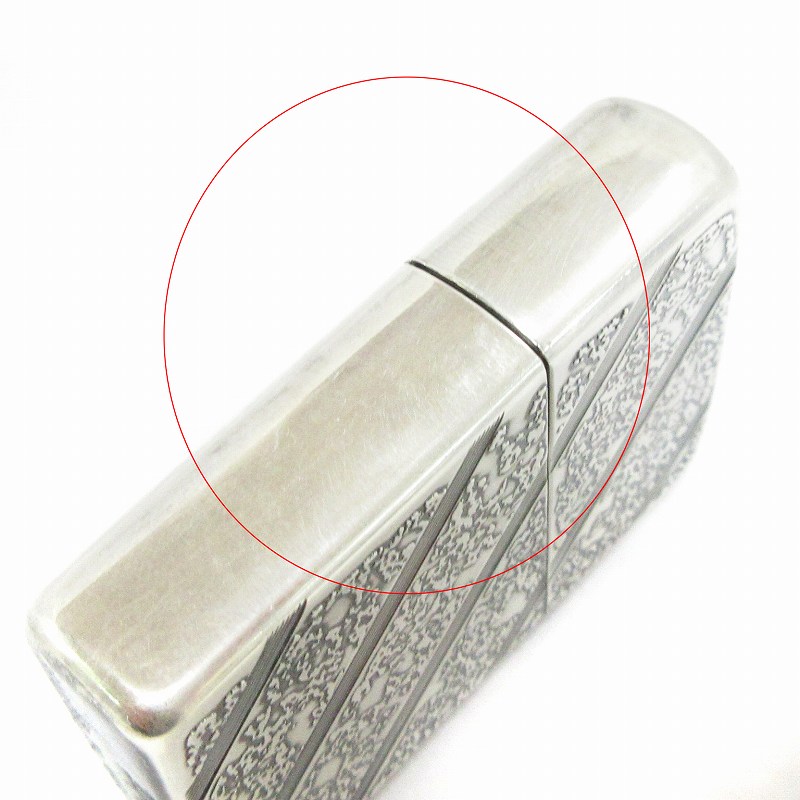 ジッポー ZIPPO 92年製 オイルライター ローラー式 ダイアゴナル 