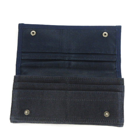 ポーター PORTER 吉田カバン SMOKY LONG WALLET スモーキー 長財布 紺