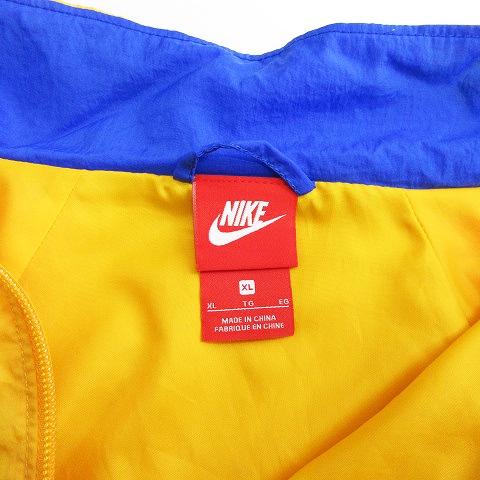 ナイキ NIKE ナイロンジャケット ブルゾン ハーフジップ ロゴ