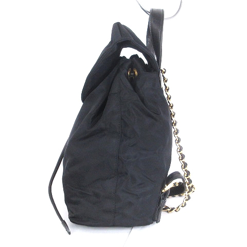 プラダ PRADA リュックサック デイパック バックパック 巾着 三角 