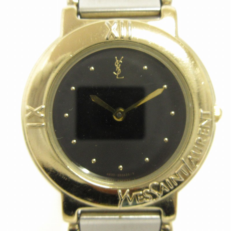 イヴサンローラン YVES SAINT LAURENT 腕時計 アナログ クオーツ 4620  