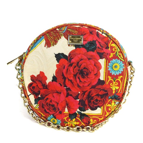 ドルチェ&ガッバーナ ドルガバ DOLCE&GABBANA 美品 ミニショルダー 