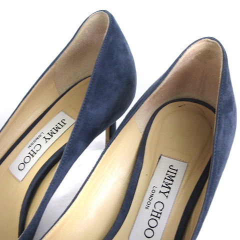 ジミーチュウ JIMMY CHOO パンプス スエード ポインテッドトゥ