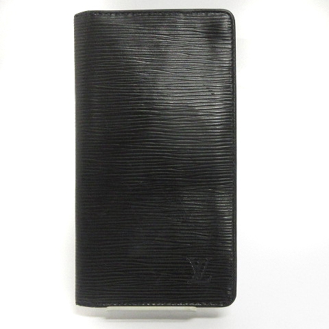 ルイヴィトン LOUIS VUITTON エピ ポルトカルト クレディ ノワール 長 