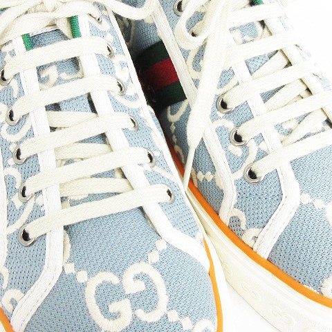 グッチ テニス スニーカー GG柄 シェリーライン GGスプリーム キャンバス