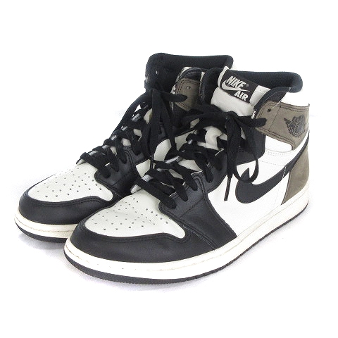 Nike ホワイト ハイカットスニーカー Nike Air Jordan 1 ホワイト/ゴールド ハイカット ジョーダン1 | STORES ナイキ NIKE エアジョーダン　ハイカット