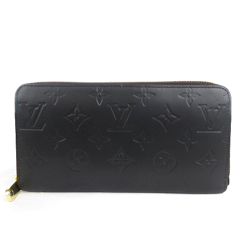 ルイヴィトン LOUIS VUITTON ヴェルニ マッドブラック ジッピー 