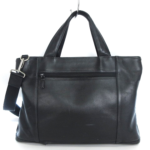 美品⭐︎TRION ビジネスバッグ ブラック　HANDS オリジナル トライオン TRION ビジネスバッグ ブリーフケース ショルダー