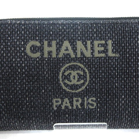 CHANEL 財布　ドーヴィル CHANEL シャネル/ドーヴィル/ラウンドファスナー長財布/269