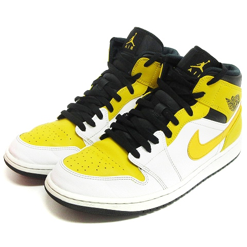 ナイキ NIKE 554724-170 Air Jordan 1 Mid University Gold エア