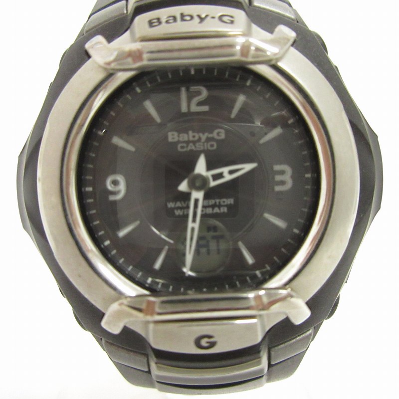 BABY-G 腕時計電波ソーラー ブラック BABY-G 電波ソーラー 安心保証 国内正規品 カシオ レディース