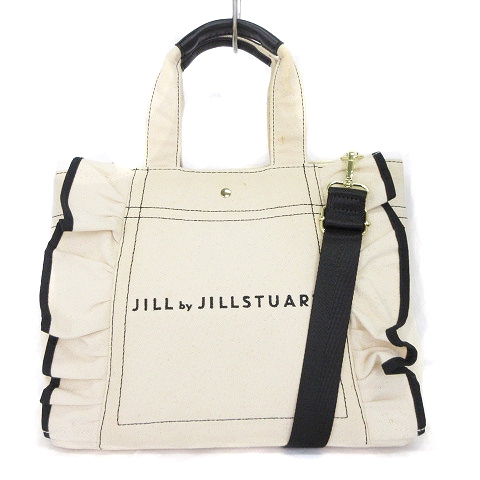 ジルスチュアート JILL STUART フリル トートバッグ ショルダー ジルスチュアート JILL STUART フリル トートバッグ ショルダー