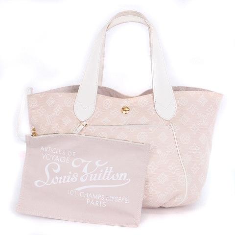 ルイヴィトン LOUIS VUITTON カバ イパネマGM モノグラム ビーチライン 