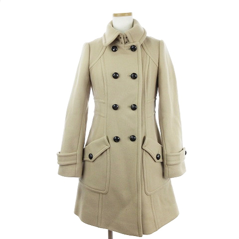 バーバリーブルーレーベル BURBERRY BLUE LABEL Pコート ミドル丈  