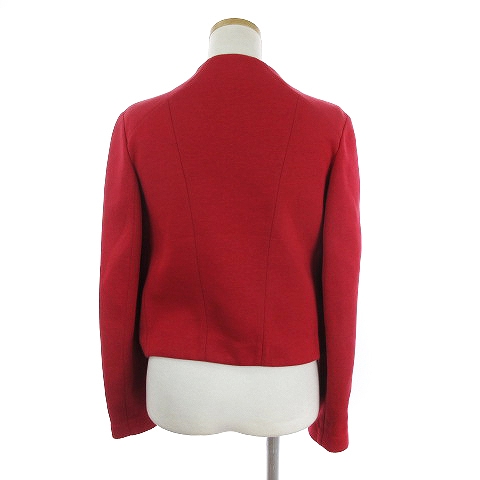 EMPORIO ARMANI アルマーニ　テーラードジャケット　赤　サイズ38 レッド（赤）系 EMPORIO ARMANI(エンポリオアルマーニ