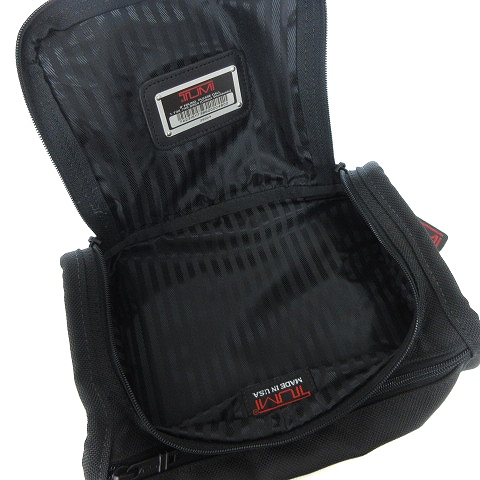 トゥミ TUMI トラベル ポーチ セカンドバッグ ナイロン 290D3 黒