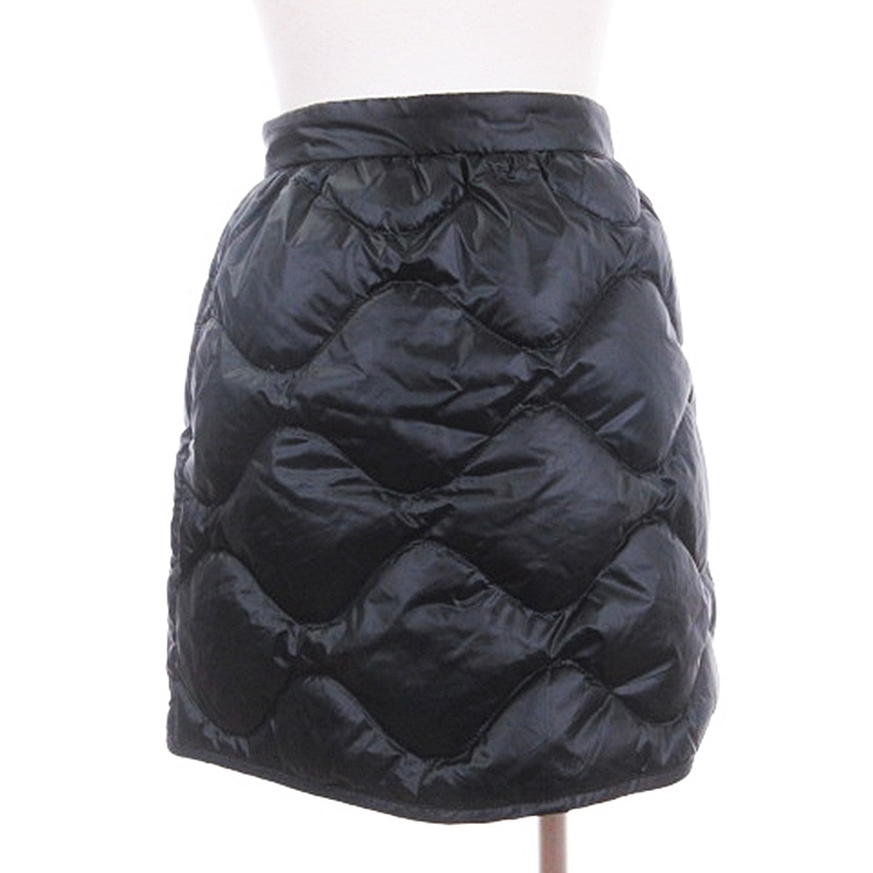 モンクレール MONCLER 23AW PATCH PADDING SKIRT ミニスカート ダウン