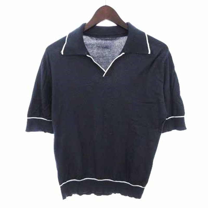 ジョンスメドレー JOHN SMEDLEY ヴィンテージ ニット ポロシャツ 半袖 