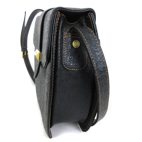 【新品/送料込】★ROMEO GIGLI/ロメロ BLACK ショルダーバッグ★ Romeo Gigli Milano Women's Bag Black Shoulder Bags Shopping