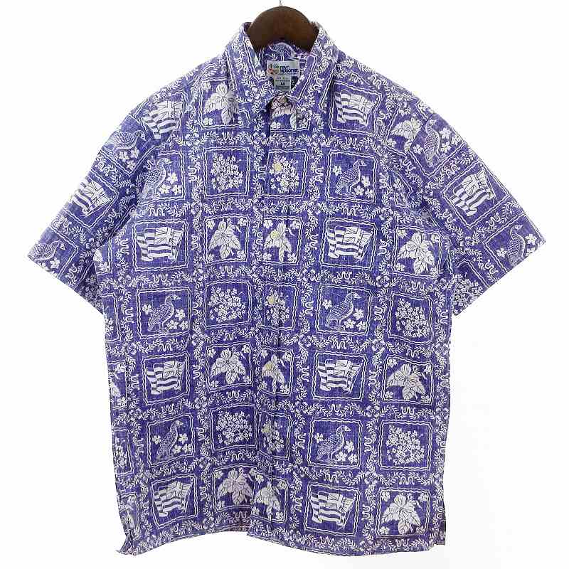 レインスプーナー reyn spooner ビキニタグ アロハシャツ 半袖