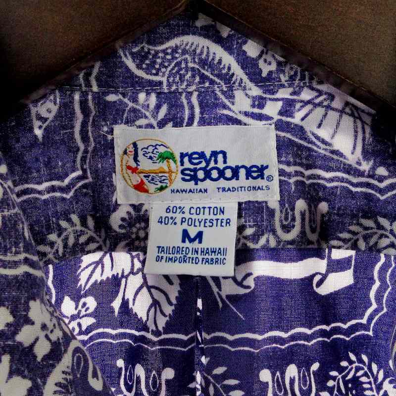 レインスプーナー reyn spooner ビキニタグ アロハシャツ 半袖