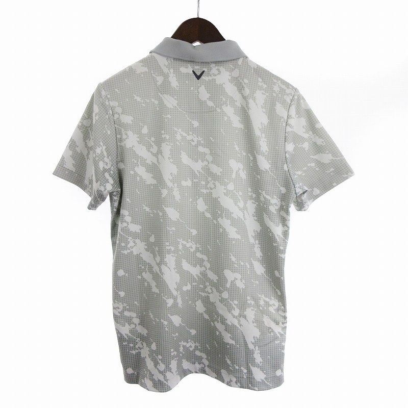 キャロウェイ Callaway ポロシャツ ハーフボタン 半袖 ゴルフウェア キャロウェイ CALLAWAY ポロシャツ 半袖 ハーフボタン ゴルフ ウエア